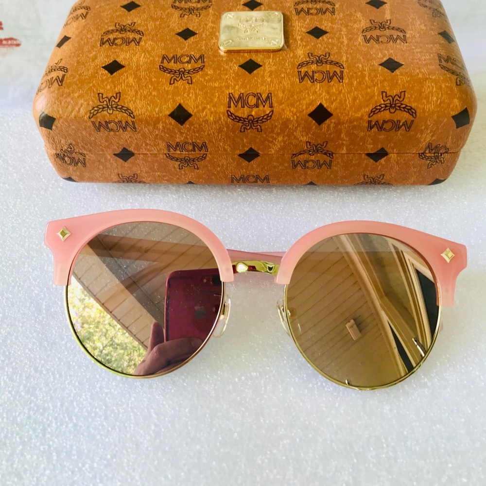 MCM CLUBMASTER ROUND SUNGLASSES
